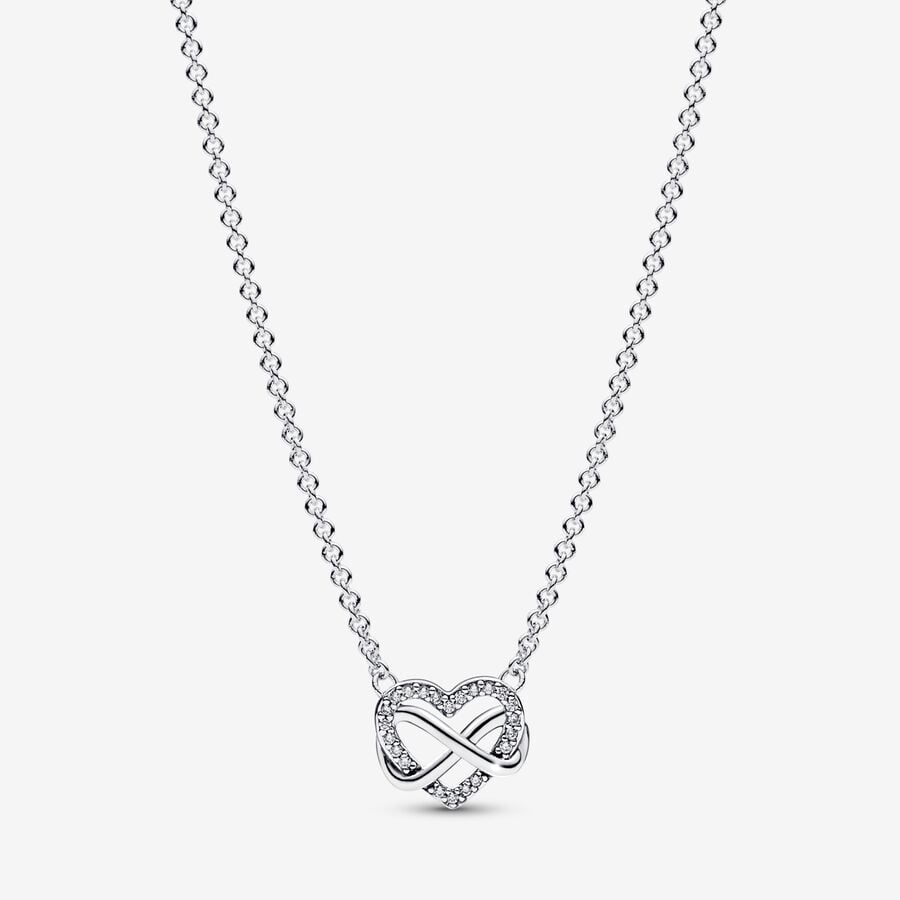 silver necklace