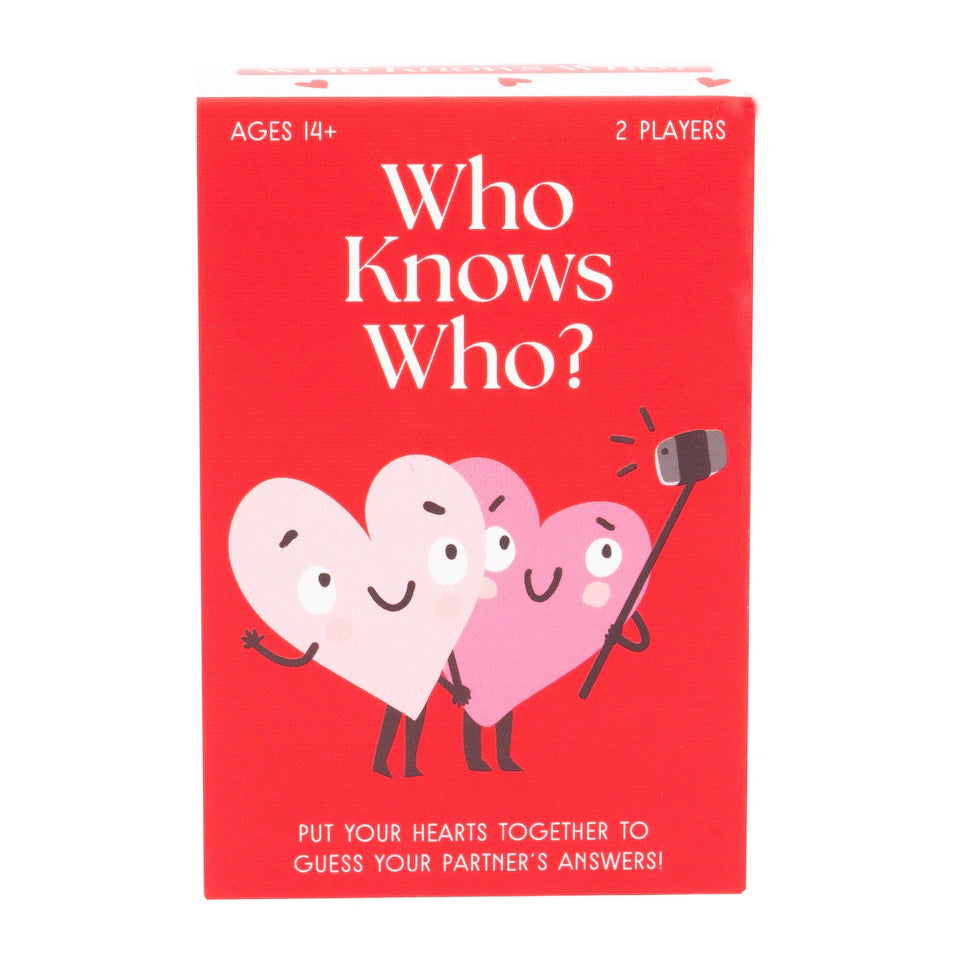 Professor Puzzle Who Knows Who Valentines Quiz Game