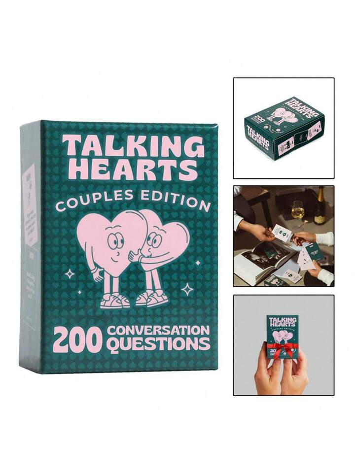Talking Hearts: Couple's Conversation Cards for Date Nights & Adventures
