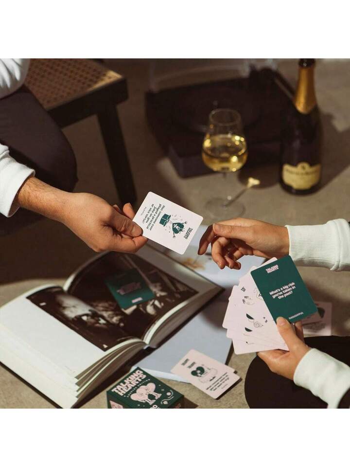 Talking Hearts: Couple's Conversation Cards for Date Nights & Adventures