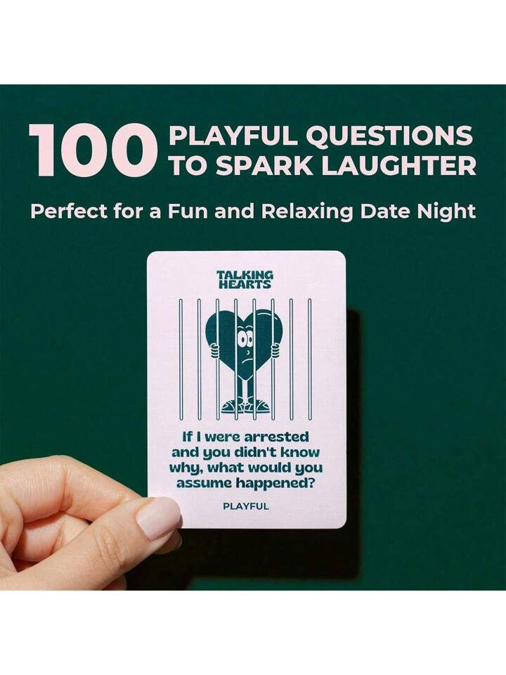 Talking Hearts: Couple's Conversation Cards for Date Nights & Adventures