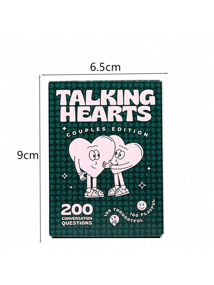 Talking Hearts: Couple's Conversation Cards for Date Nights & Adventures