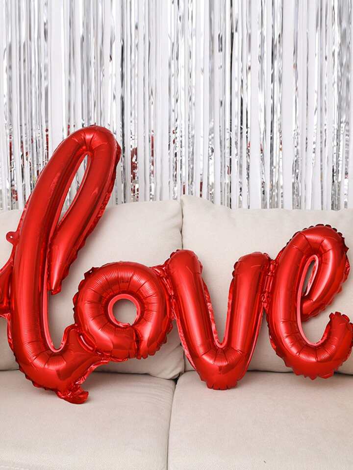 42 Inch Love Shaped Foil Balloon