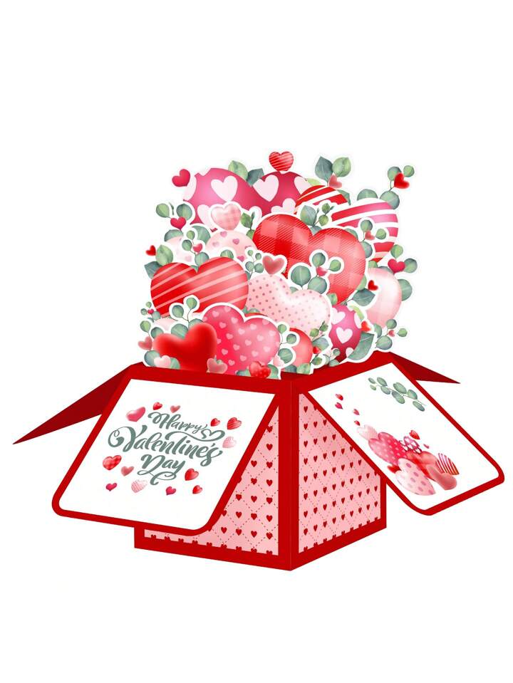 3D Paper Flower Bouquet Card with Memo & Envelope