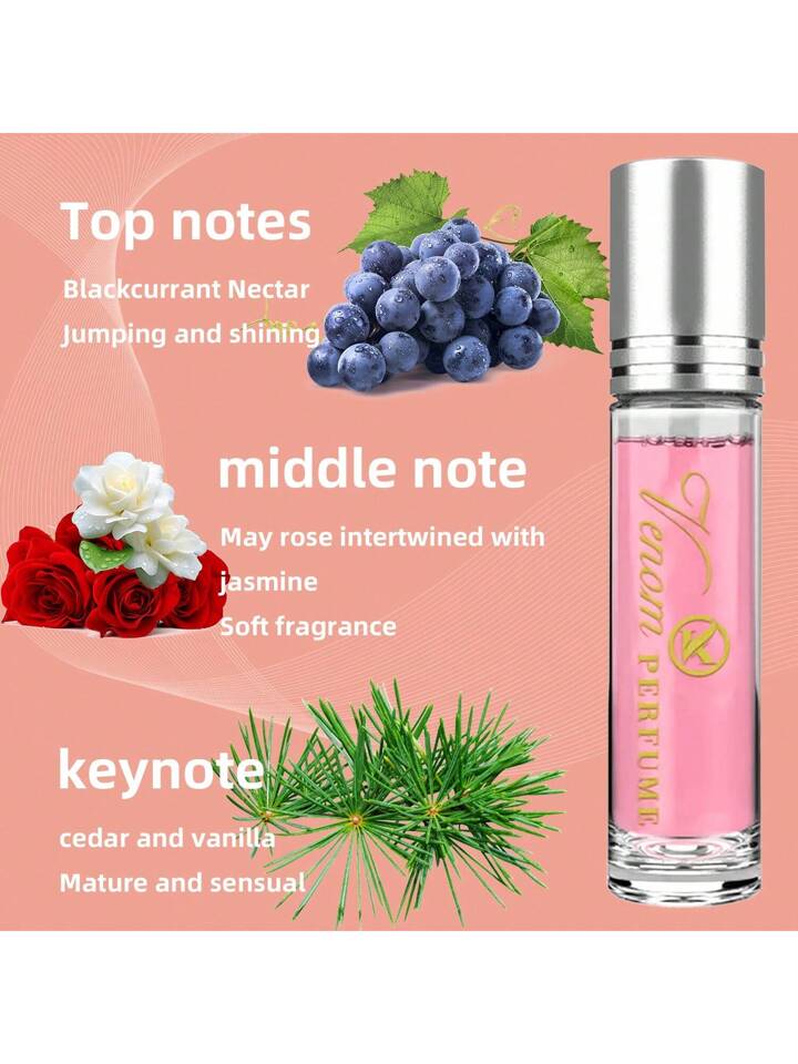 Pheromone Essential Oil Cologne - Fresh, Floral & Long-Lasting Scent