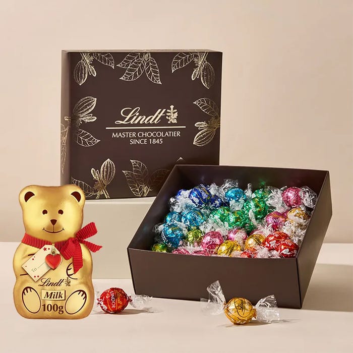 Lindt Teddy & LINDOR Gift Box 400g
