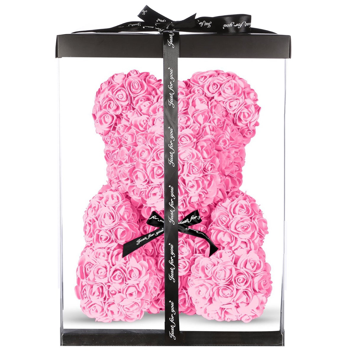 Pretty Pink Rose Bear Large 40cm