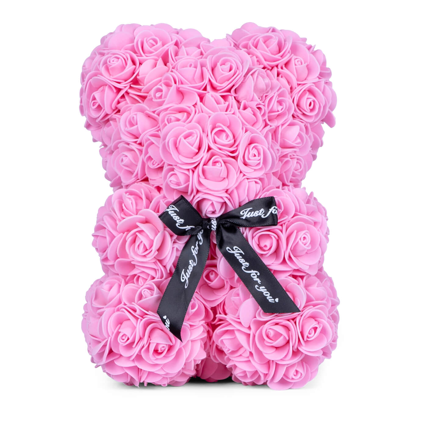 Pretty Pink Rose Bear Small 25cm