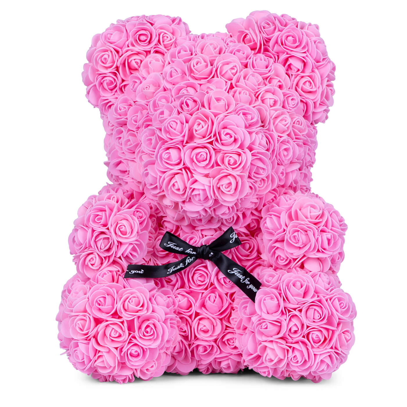 Pretty Pink Rose Bear Large 40cm