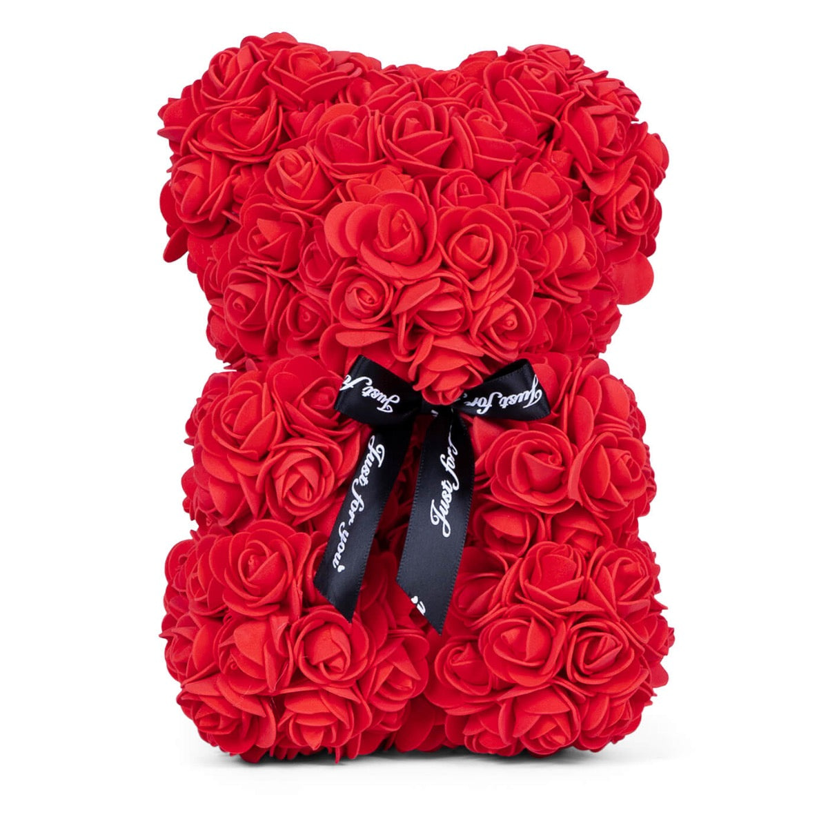 Ruby Red Rose Bear Small 25cm