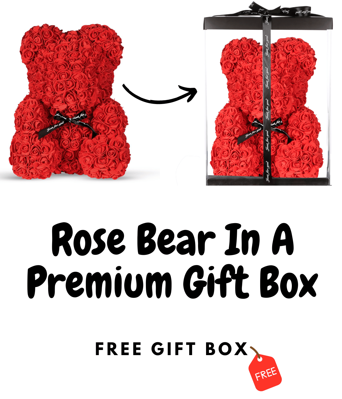 Rose online bear 40cm