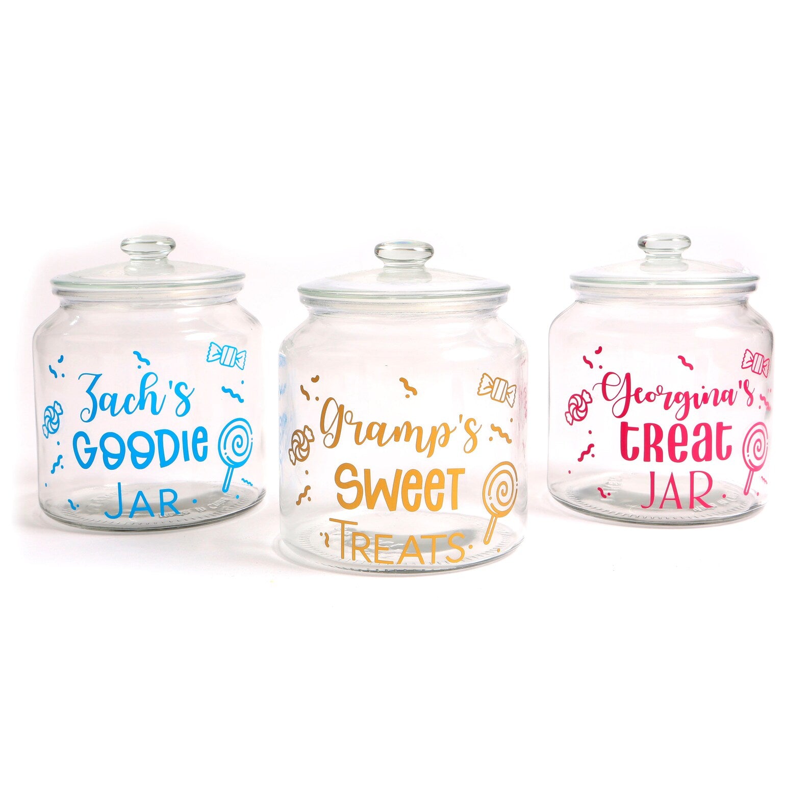 Personalised Sweet Jar - 2 Litre Glass Jar